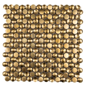 Мозаика Buttons gold желтый/золотой LD15